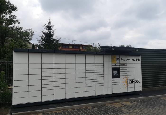 Paczkomat RAD35M Na myjni bezdotykowej