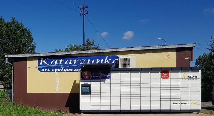 Paczkomat RAD46M Przy sklepie Katarzynka