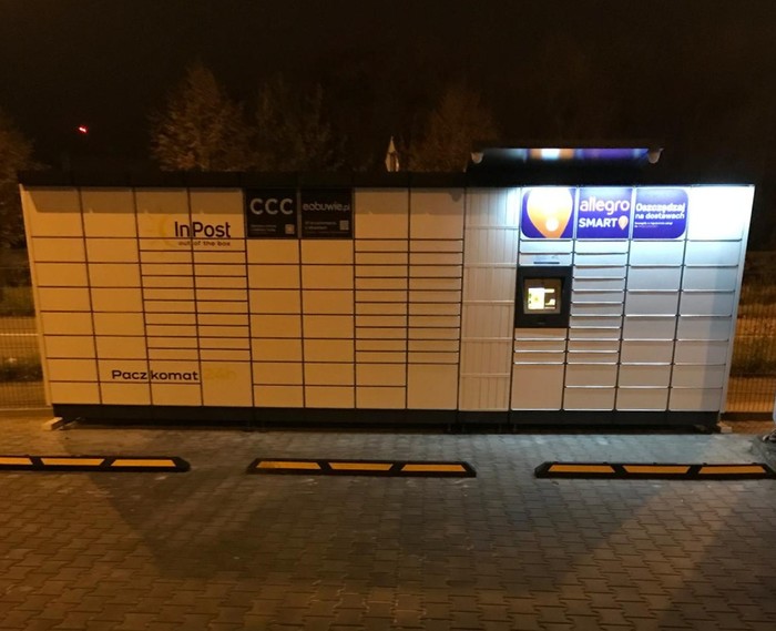 Paczkomat RAD53M Na myjni bezdotykowej