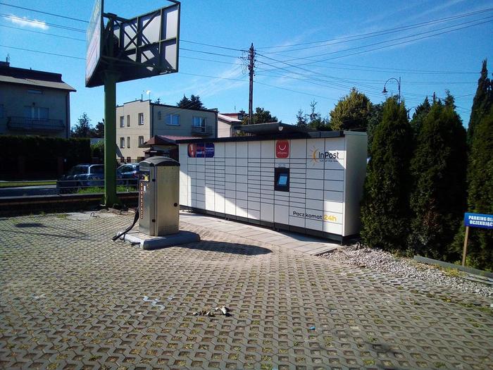 Paczkomat RAS02M Na Stacja kontroli Pojazdów Pegas Grupa