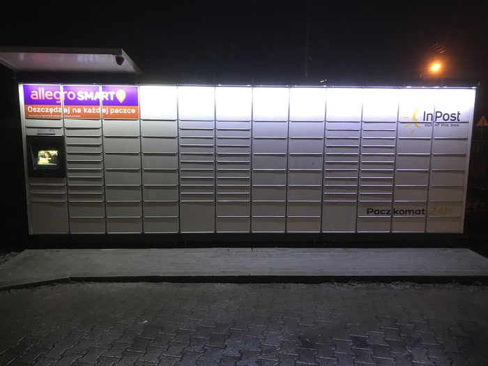 Parcel Locker RCI01M Parking