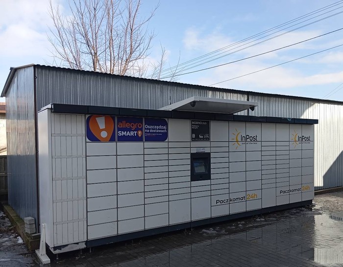 Paczkomat RCS01M Parking przy OSP Raciszyn