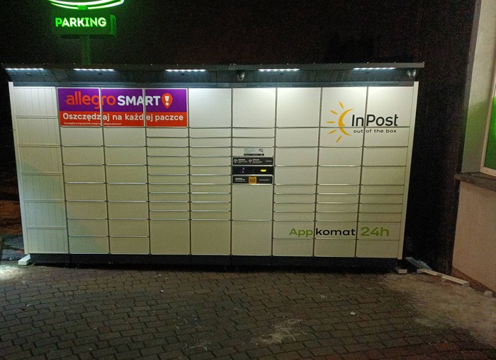 Paczkomat RDA03BAPP Przy sklepie Żabka
