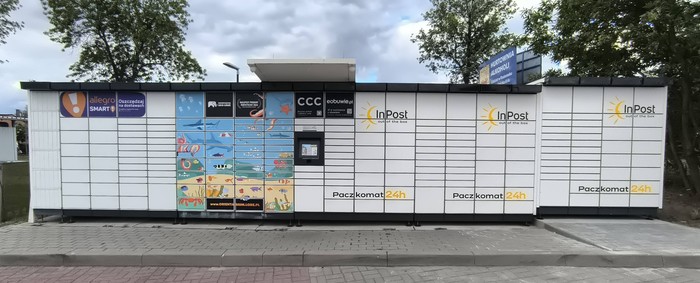 Paczkomat RDA07M Stacja paliw MOL