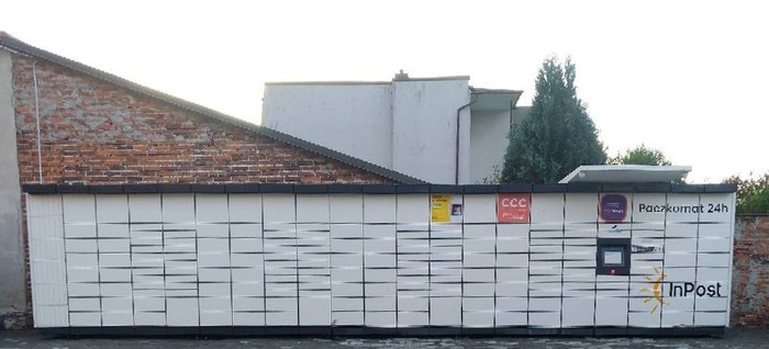 Поштомат RDK01M Przy sklepie Stokrotka boczny parking