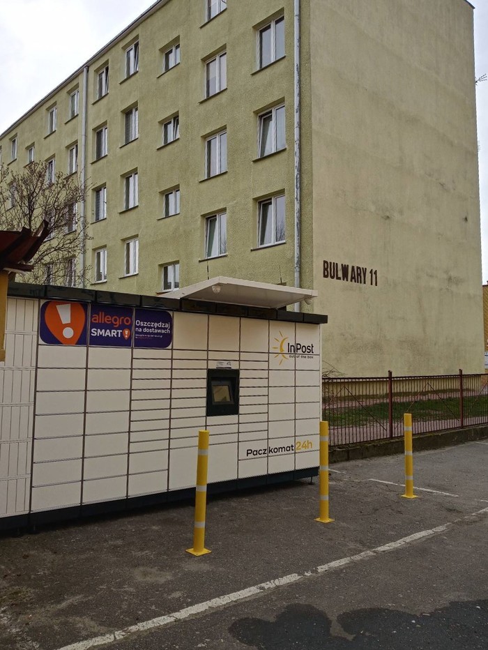 Parcel Locker RDP05M Parking na tyłach Spółdzielni
