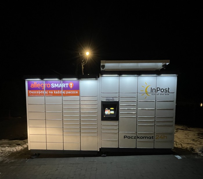 Paczkomat RDZS01M Przy sklepie GS Rdziostów