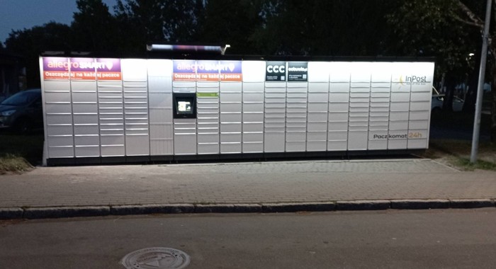 Paczkomat RIW01M Biblioteka Lądowisko Kultury