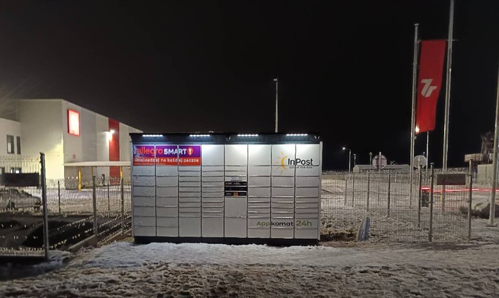Parcel Locker RIW02BAPP przy oddziale InPost SLU