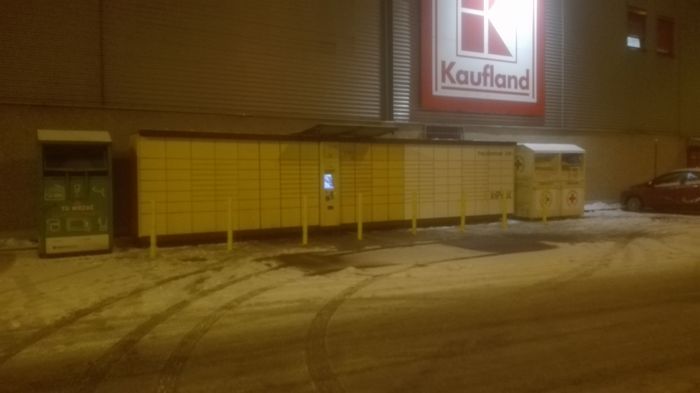 Paczkomat RSL06A Przy markecie Kaufland