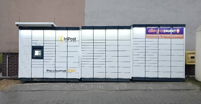Parcel Locker RSL49M Ruda Nowy Bytom Objazdowa