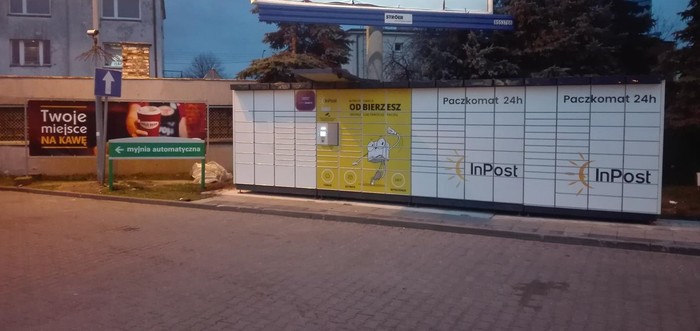 Paczkomat RUM01N Stacja paliw BP