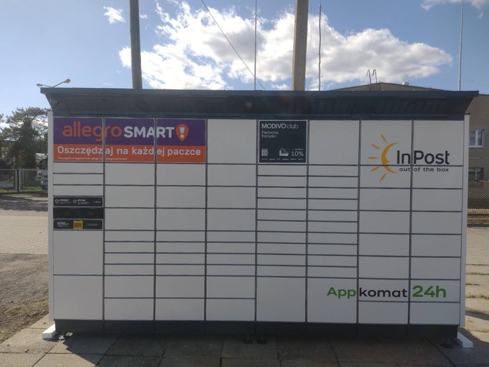 Parcel Locker RYB20BAPP NA PARKINGU
