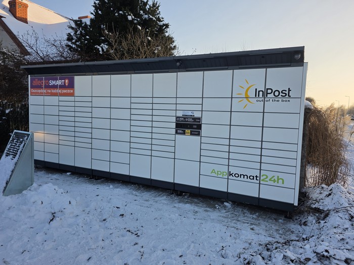 Parcel Locker RYK02BAPP Przy myjni samochodowej