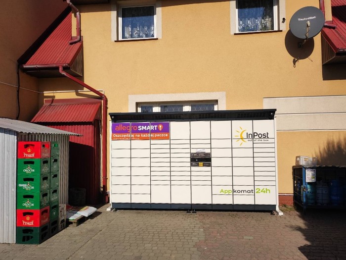 Parcel Locker RYWA01BAPP Przy sklepie