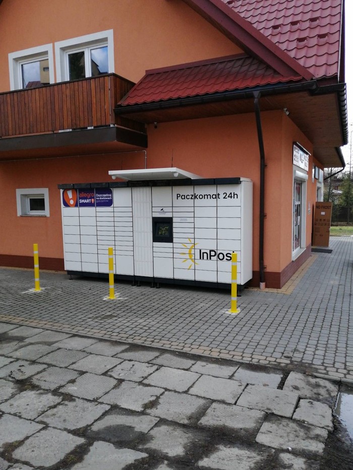 Поштомат RZD02M Przy sklepie RTV/AGD