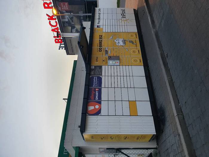 Paczkomat RZE01N Stacja paliw BP