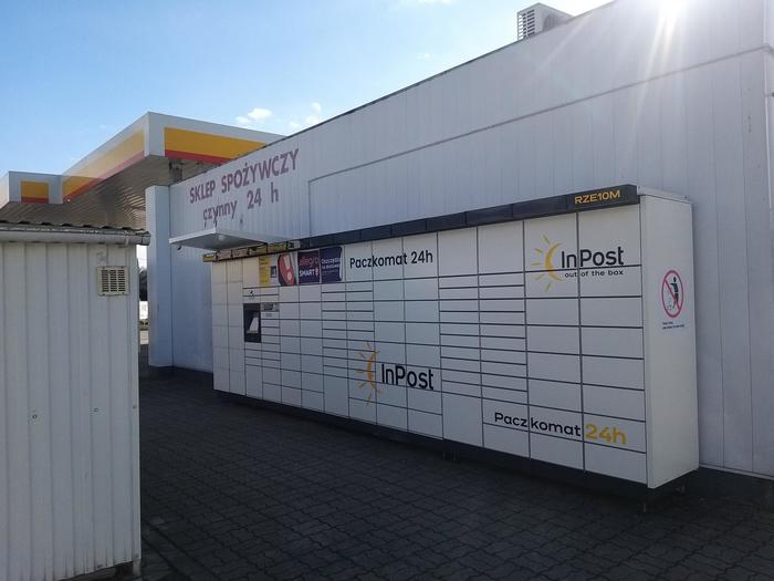 Поштомат RZE10M Przy stacji paliw Shell