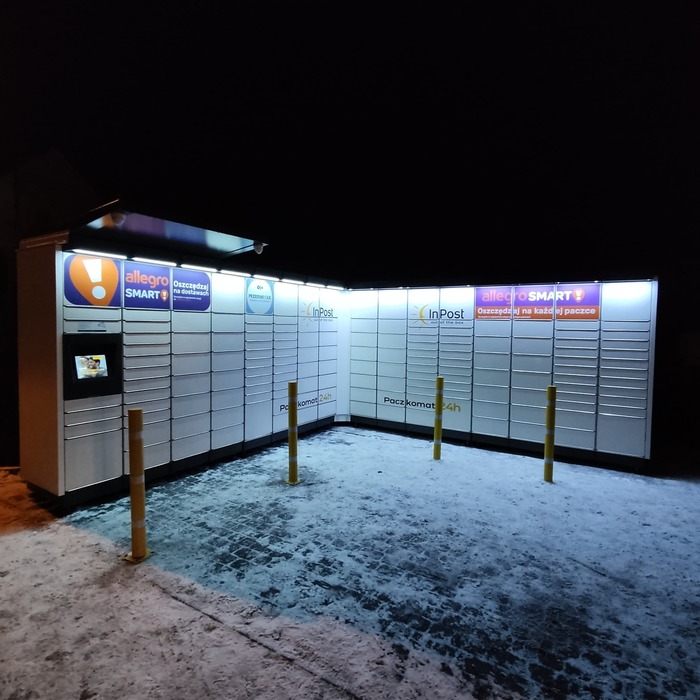 Parcel Locker SAI01M Przy posesji prywatnej