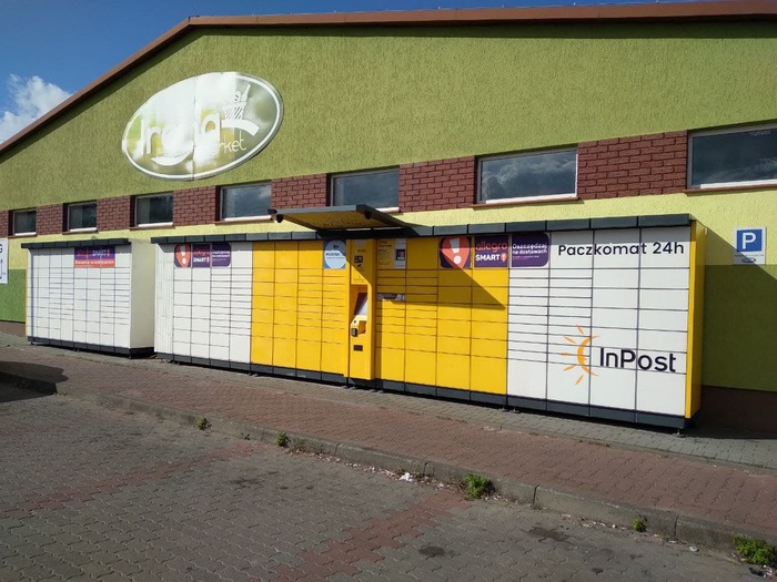 Paczkomat SAM01A Przy Sklepie Irena Market