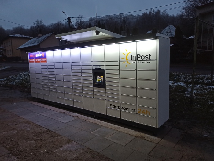 Поштомат SAN09M Przy sklepei Delikatesy Centrum