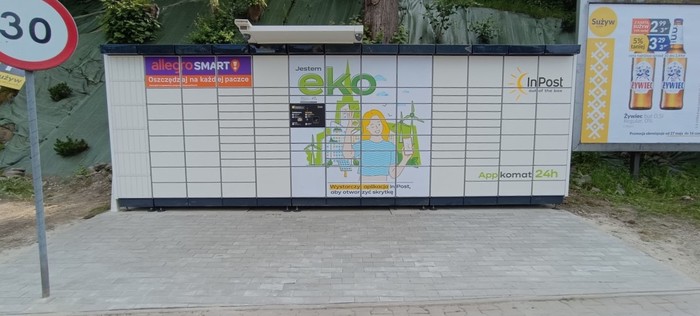 Paczkomat SBE02APP Sużyw Sucha Beskidzka ul. Nad Skawą 3