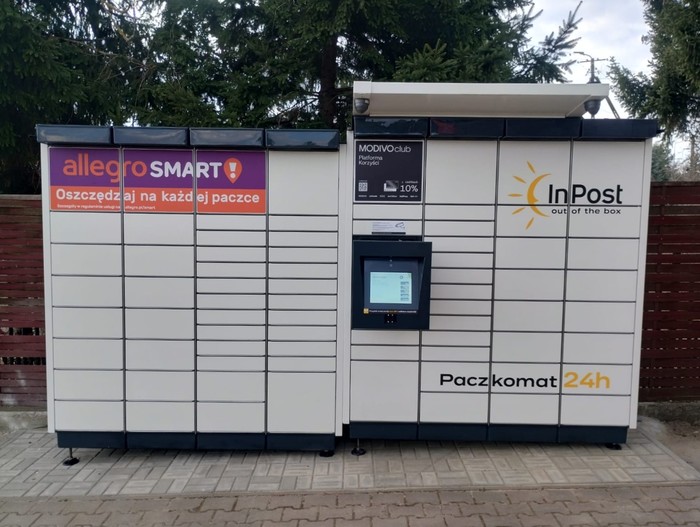 Parcel Locker SBSN01M Przy sklepie spożywczym