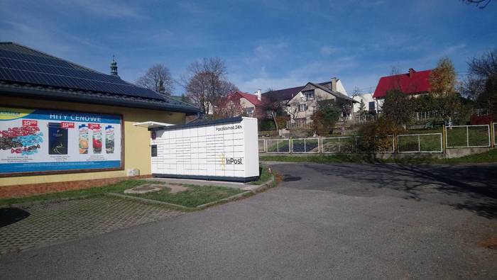 Paczkomat SCA01M Przy sklepie Lewiatan