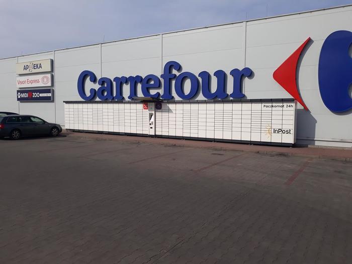 Paczkomat SCH02A Przy sklepie Carrefour
