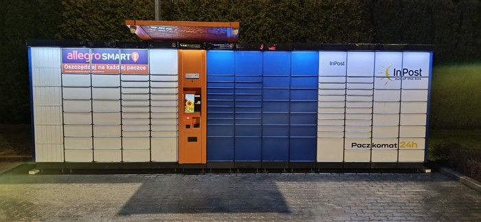 Paczkomat SCN02A MYJNIA TIR ul. Kościuszki