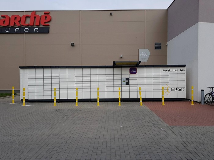 Parcel Locker SCZ01N Przy markecie Intermarche