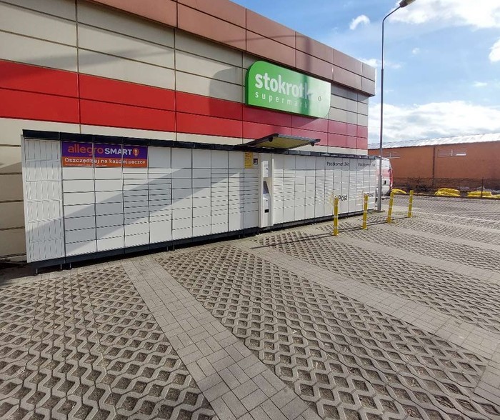Parcel Locker SCZ02A Przy sklepie Stokrotka