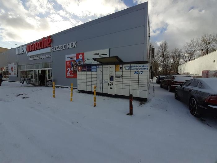 Parcel Locker SCZ02L Przy markecie Intermarche