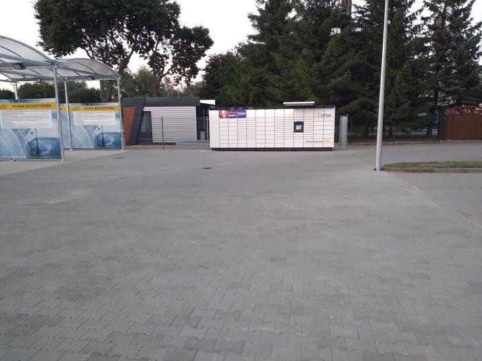 Paczkomat SCZ06M Przy myjni samoobsługowej