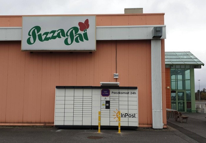 Paczkomat SDM01N Przy hipermarkecie Auchan