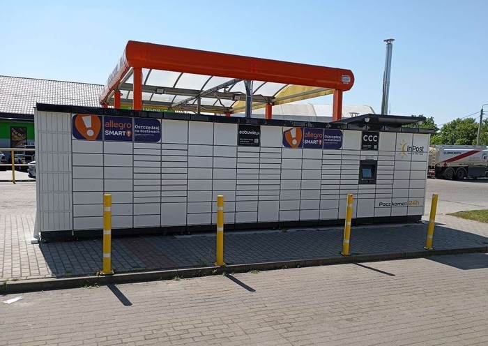 Paczkomat SDN01M Przy stacji paliw Climatronix