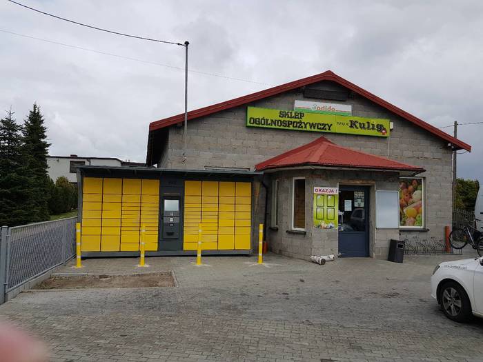 Paczkomat SDX01G Przy sklepie Odido
