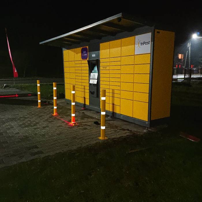 Parcel Locker SED01G Teren myjni bezdotykowej