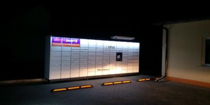 Parcel Locker SGC01M parking przy OSP Górka Stogniowska