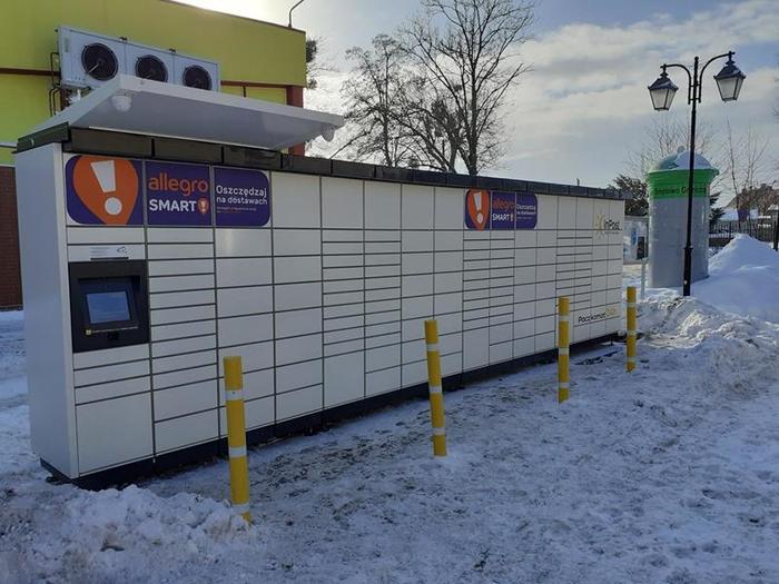 Paczkomat SGE01M Przy Urzędzie Gminy