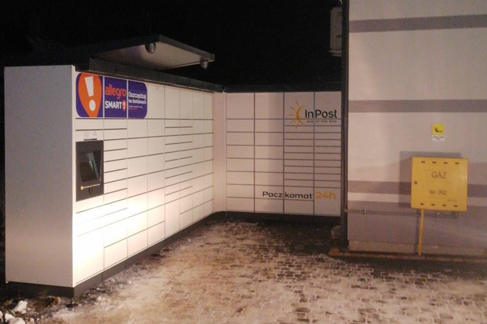 Paczkomat SHA01M Przy Lewiatanie