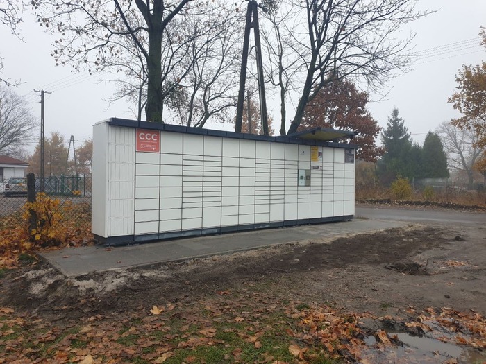 Parcel Locker SIC01N Stacja paliw Naftpol