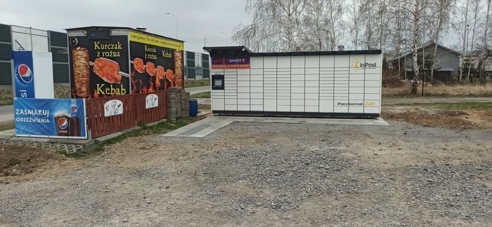 Paczkomat SID13M Przy hurtowni lodów, ryb i mrożonek