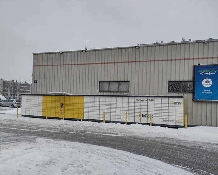 Paczkomat SIE02A Przy markecie Carrefour