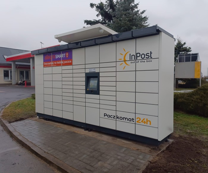 Paczkomat SIEQ01M Stacja Benzynowa Pieprzyk
