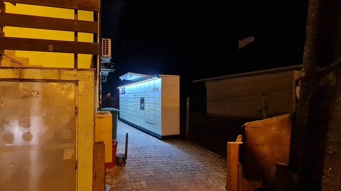 Paczkomat SIH01M Przy sklepie Groszek