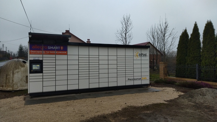 Paczkomat SIV01M Przy sklepie