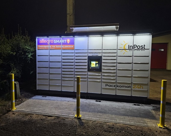 Paczkomat SJAB01M przy OSP