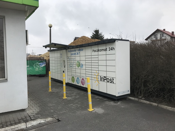 Paczkomat SKA01ML Stacja paliw BP