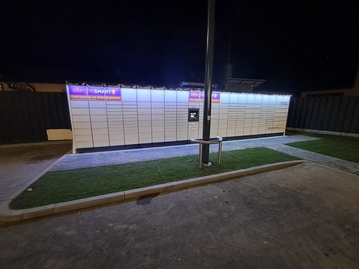 Paczkomat SKA14M Parking LIDLA